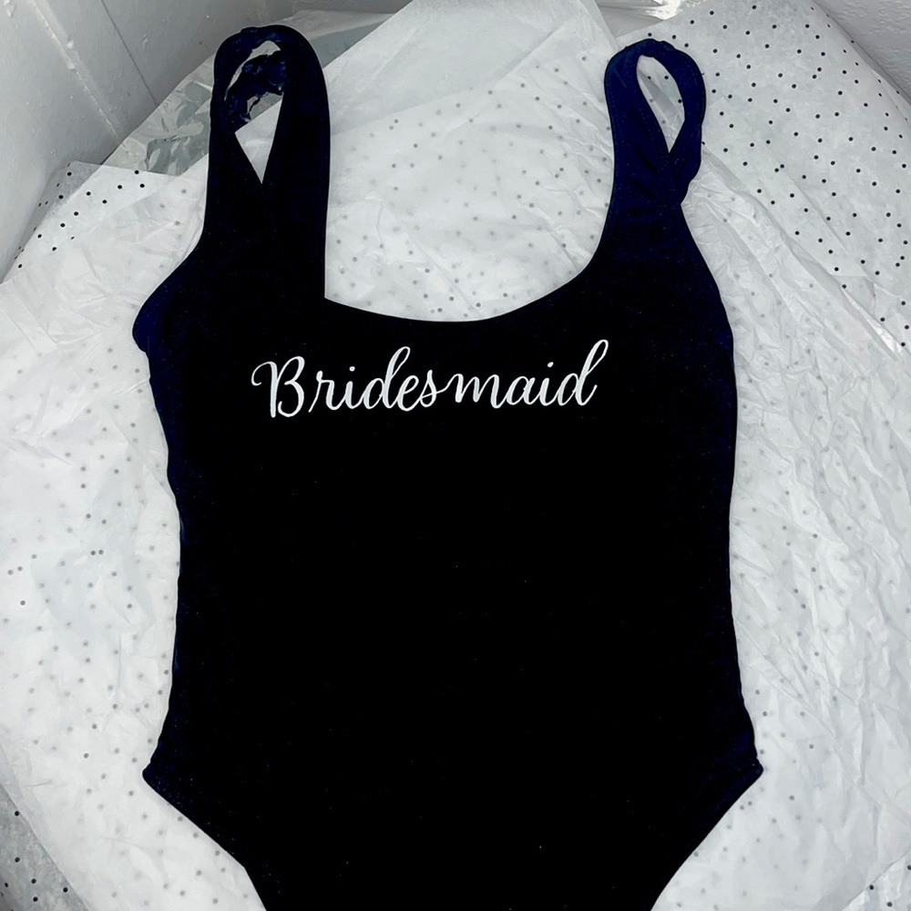 FashionNova Bridesmaid One-Piece Bikini